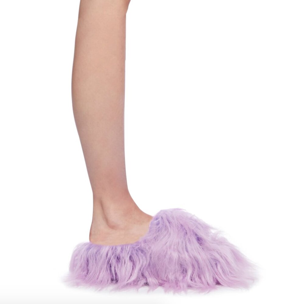 'Case Of The Grumpies Fuzzy Slides' NWT
